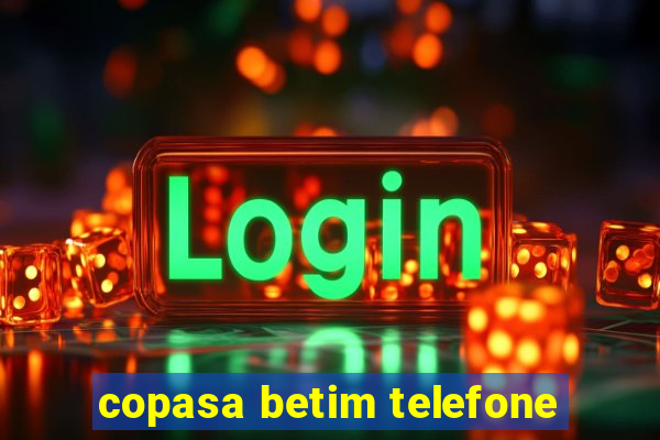 copasa betim telefone